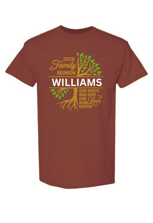 Williams Family Reunion Shirt